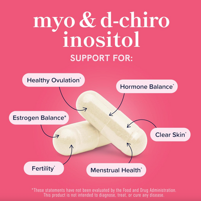 Myo-Inositol & D-Chiro Inositol for Hormone Balance