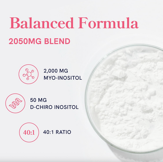 Myo-Inositol & D-Chiro Inositol for Hormone Balance