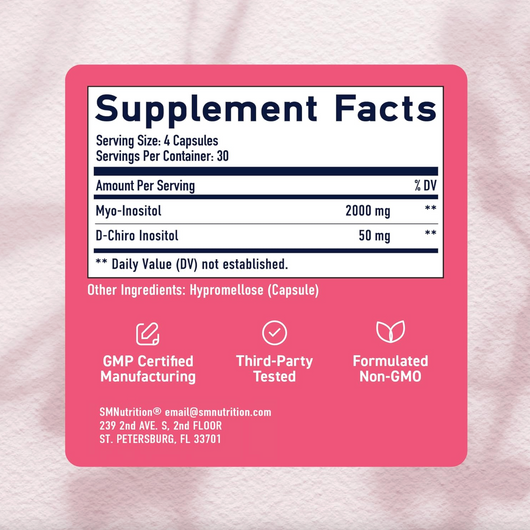 Myo-Inositol & D-Chiro Inositol for Hormone Balance