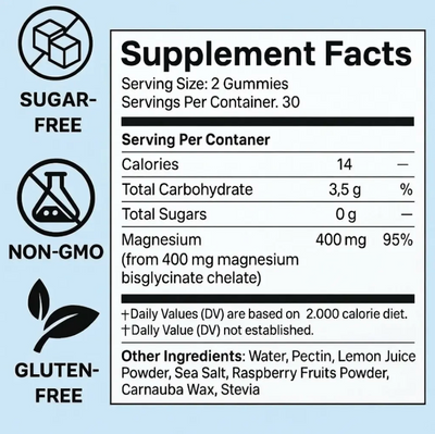 Voreva™ Magnesium Bisglycinate Gummies