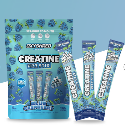 TremShred Creatine Fizz Stix