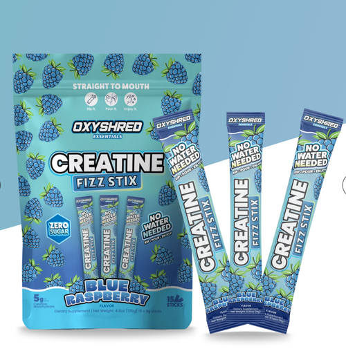 TremShred Creatine Fizz Stix