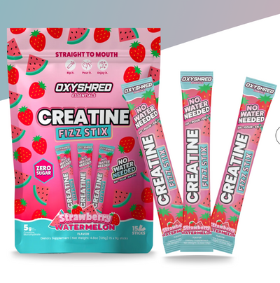 TremShred Creatine Fizz Stix