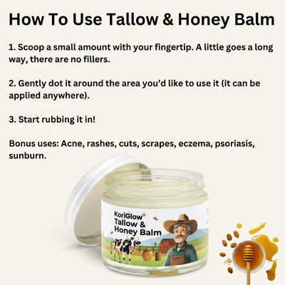 Tallow & Honey Balm - 2oz