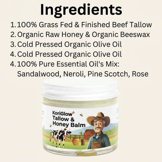 Tallow & Honey Balm - 2oz